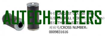 HYDRAULIC OIL FILTER FOR FORKLIFT 0009831616
