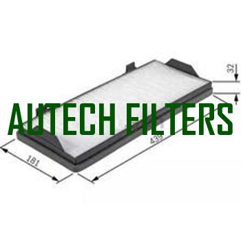 Industrial Machinery Auto Cabin Air Filter OEM 9408350147 B6 758 2414 for MERCEDES-BENZ Trucks