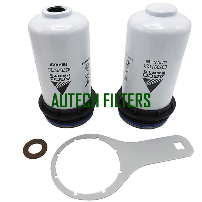 Massey Ferguson Agco Fuel Filter Kit 837091436, V837091436, V837091129, V837079718