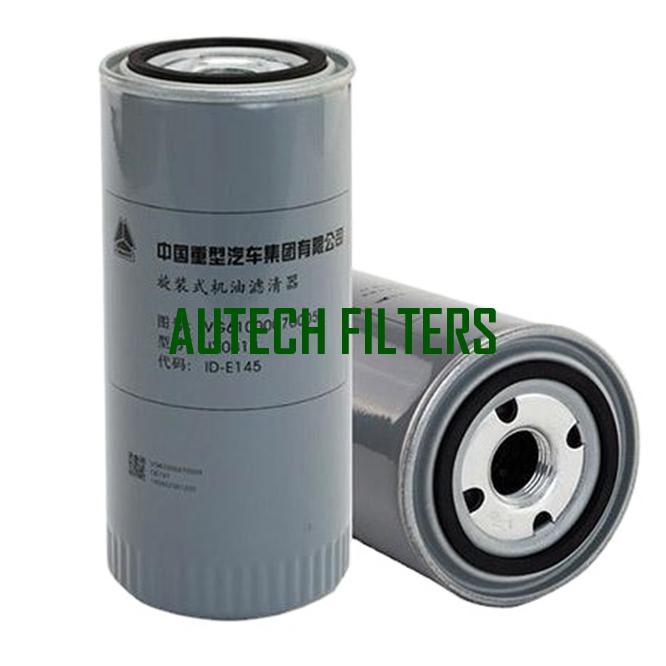 Oil filter VG61000070005 for SINOTRUK HOWO