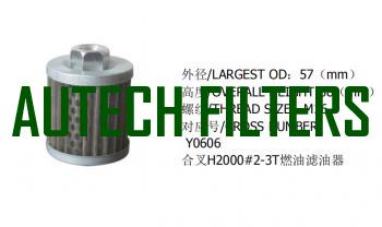 Y0606  HECHA H20002-3T  FUEL FILTER